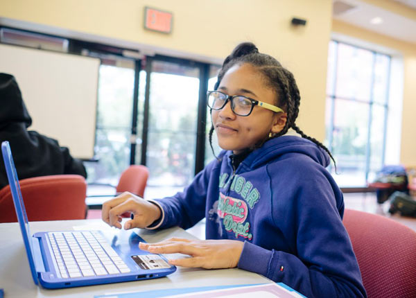 ‘Scratch Day’ workshop teaches young girls computer coding skills