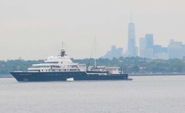 Mystery solved! Russian billionaire’s yacht can’t dock because it is illegal
