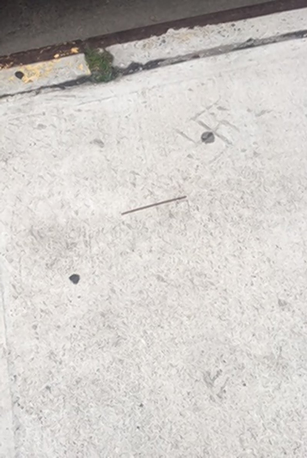 City removes swastika etched into Gravesend sidewalk
