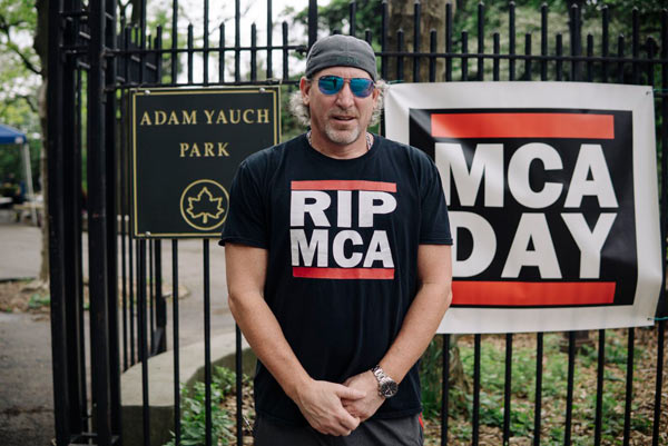 Beastie Boys fans celebrate Adam Yauch at Brooklyn Heights park