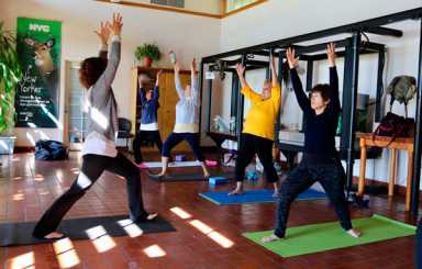 Seniors get flexible with free yoga!