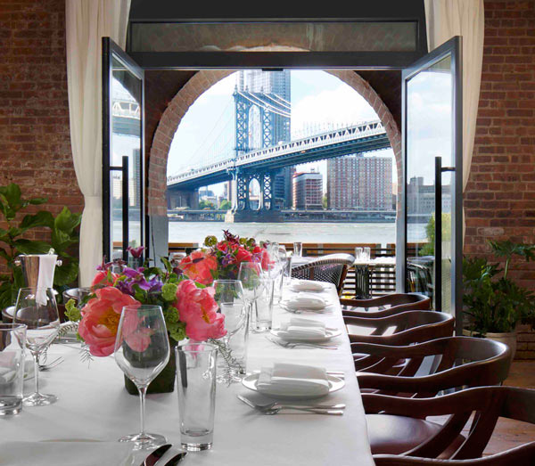 Food on view: Cecconi’s opens on Dumbo waterfront