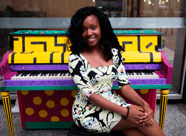 The sight of music: Synaesthetic artist paints piano