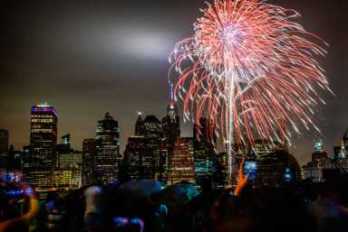Northern lights! Fireworks move to Greenpoint this year