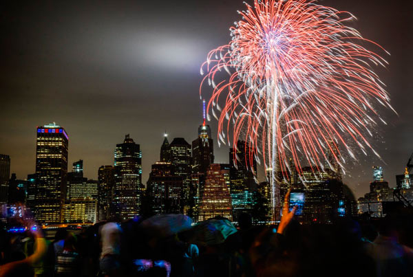 Northern lights! Fireworks move to Greenpoint this year
