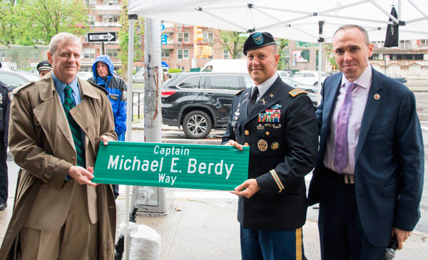Oh Captain, my Captain! Coney street co-named after local war hero