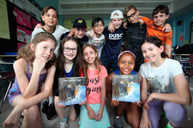 It’s grrr-eat! Local fifth-graders write, publish rescued tiger’s tale