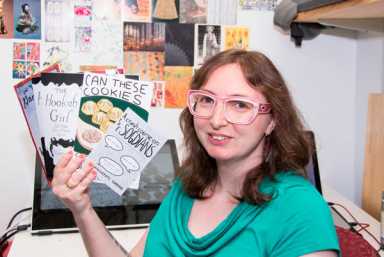 Zine queen: Cartoonist preps for small press festival