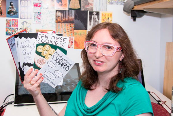 Zine queen: Cartoonist preps for small press festival
