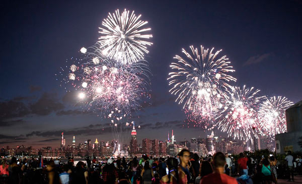 What a blast! Independence Day fireworks draw revelers across borough