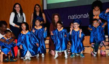 Big day for little grads