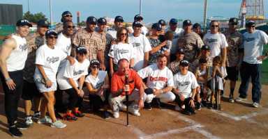 Fund the police! Charity softball game held on NYPD Appreciation Night