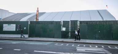 Big tent will house Trump Village toxic clean-up  — but it will still smell