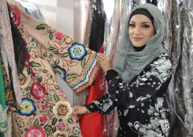 Multi-cultural consignment store caters to Muslim modesty