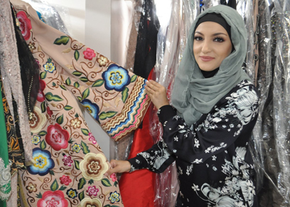 Multi-cultural consignment store caters to Muslim modesty
