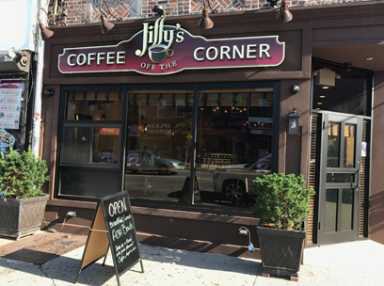 Sole cafe: Coffee shop plants hipster flag in Mill Basin