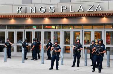 Shots fired at Kings Plaza spark fear, evacuation, manhunt