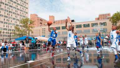 Coney Island-native basketball star Isaiah Whitehead comes home to give back