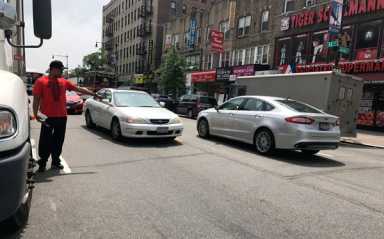 Crosswalk crisis on 86th Street