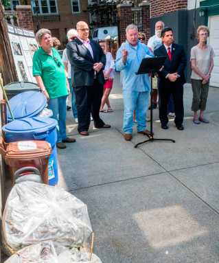 Neighbors sue city over end of private-street trash pick up