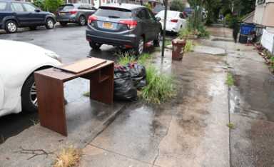 Trash ticket: City issues summons for pile of garbage it told neighbors to dump