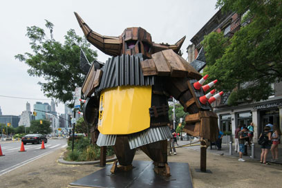 Attack of the ‘Clans’: Beloved app game comes to life in Brooklyn
