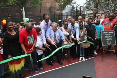 Life after death: City names Clinton Hill hoops after rapper Christopher ‘Biggie’ Wallace