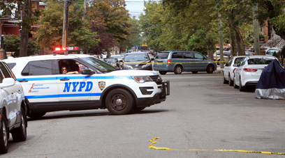 Cops cuff man in fatal stabbing 23-year-old over parking spot