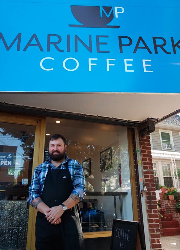 Have a cuppa!: Marine Park Coffee serving up cup of joe
