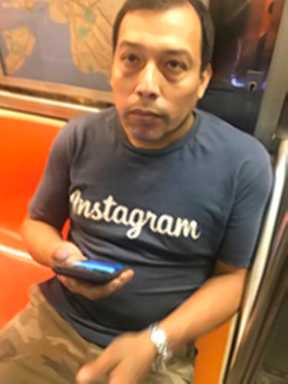 Police hunting for sleazebag on B train