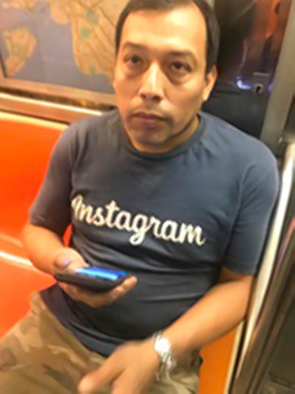 Police hunting for sleazebag on B train