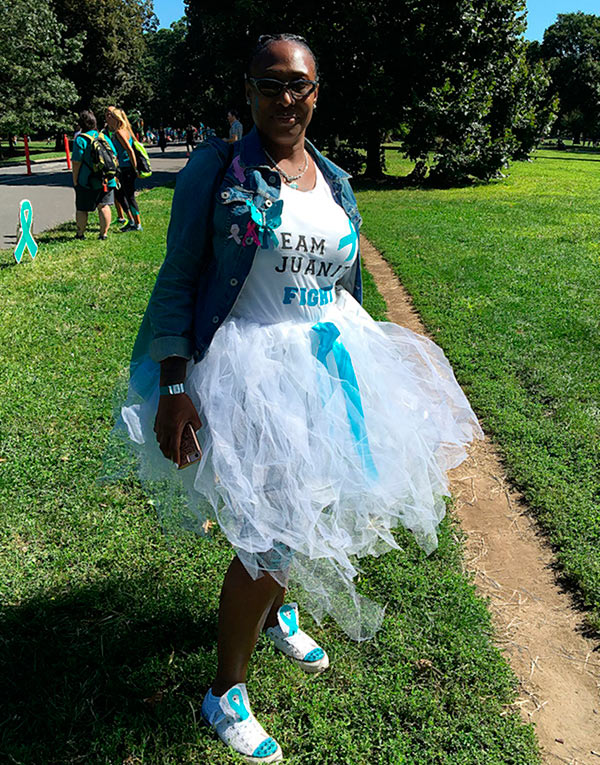 Race to the finish: P’Park ovarian cancer walk makes strides, but falls short of fund-raising goal