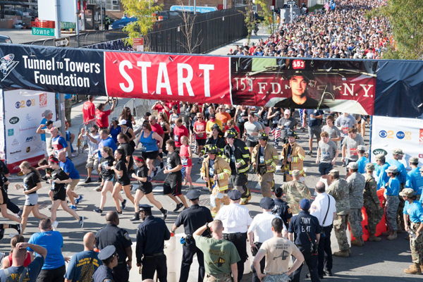Running to remember: Thousands travel route of late 9-11 firefighter at annual 5k fund-raiser