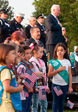 Marine Park comes together to remember 9/11 16 years later