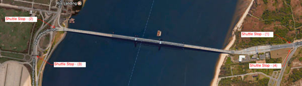 Sidewalk closed on Marine Parkway–Gil Hodges Memorial Bridge