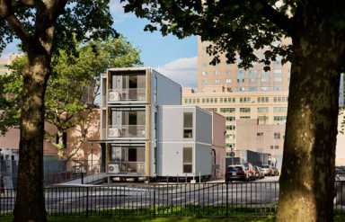 Making rooms: Tour Brooklyn’s slick disaster house