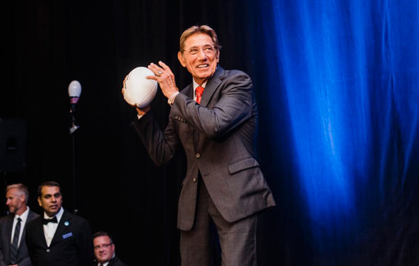 Football legend honors healers: Joe Namath celebrates Brooklyn Hospital’s founders gala