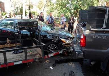 Three Marine Park car accidents in one day