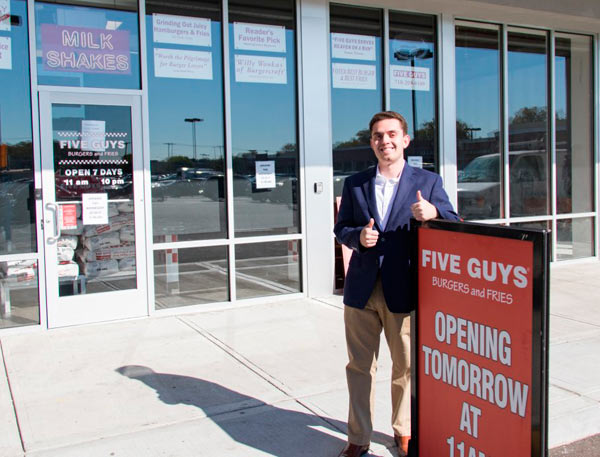 High five! Five Guys Burgers opens in Georgetown