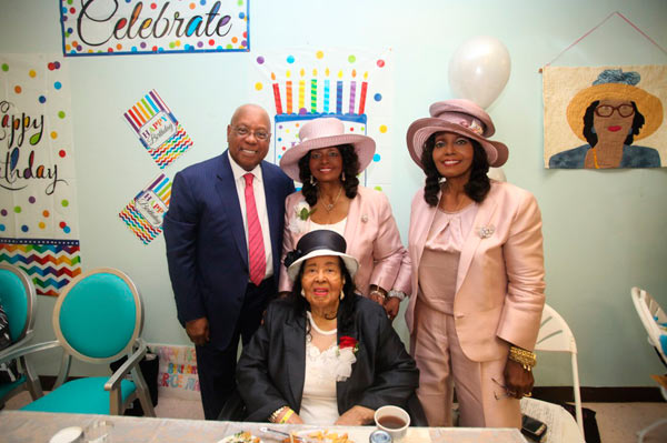 Happy 103rd birthday to a proud Crown Heights lady: Marie Grace Baker.