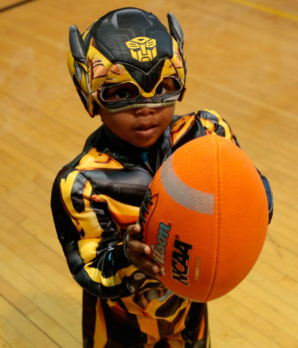 Kids celebrate Halloween at Connie Lekas School