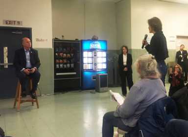 Coffee clash! Ridgites respect and rebuke Rep. Donovan at confrontational coffee klatsch