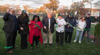 Ridge kids get new softball field at McKinley Park