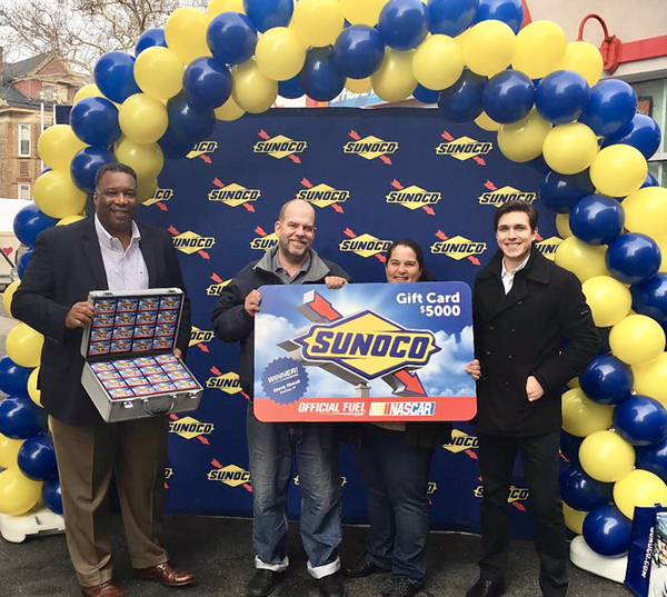 This win is cool; five grand in free fuel!