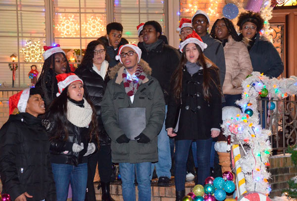 Young singers raise funds for charity at Dyker Lights