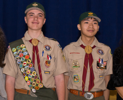 Two Gerritsen Beach Boy Scouts achieve Eagle Scout rank