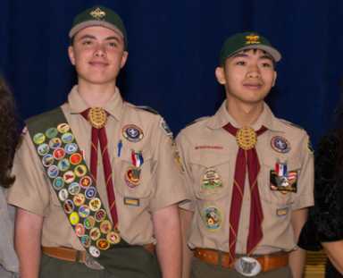 Two Gerritsen Beach Boy Scouts achieve Eagle Scout rank