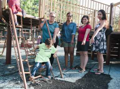 Stark parks: Local moms demand upgrades for neighborhood playgrounds