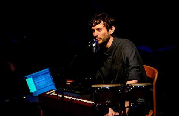 Piano wired: Singer plays antique electronic instrument