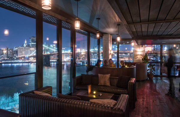 Room with a view: Lounge with jaw-dropping vista opens in Brooklyn Bridge Park